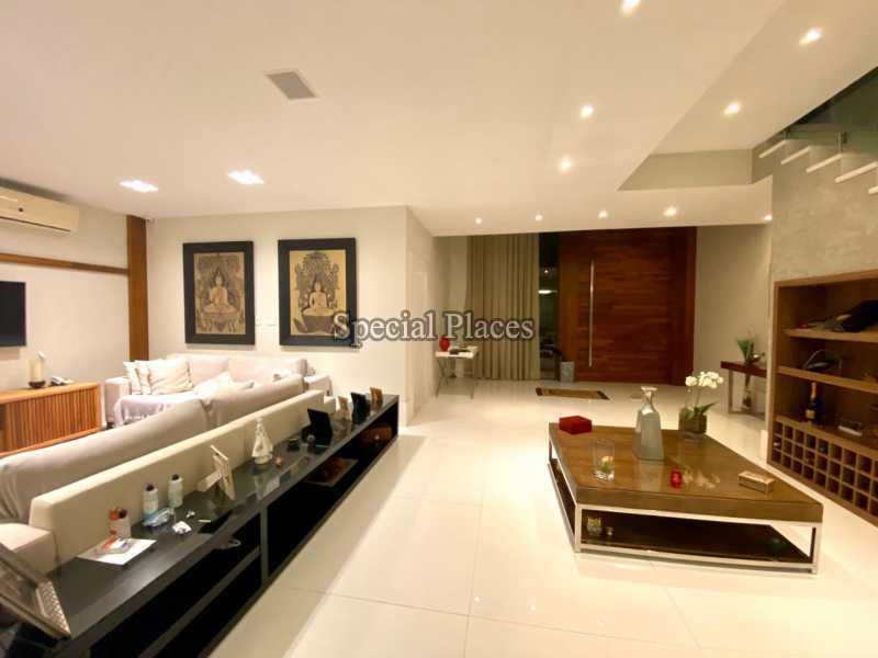 Conheça salão do imóvel - Casa em Condomínio 7 quartos à venda Barra da Tijuca, Rio de Janeiro - R$ 5.950.000 - BAC4527 - 9 salão