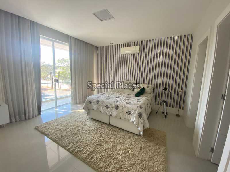 Conheça suite master do imóvel - Casa em Condomínio 7 quartos à venda Barra da Tijuca, Rio de Janeiro - R$ 5.950.000 - BAC4527 - 16 suite master
