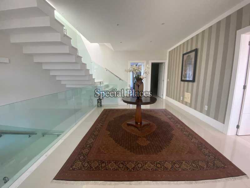 Conheça hall segundo andar do imóvel - Casa em Condomínio 7 quartos à venda Barra da Tijuca, Rio de Janeiro - R$ 5.950.000 - BAC4527 - 14 hall segundo andar
