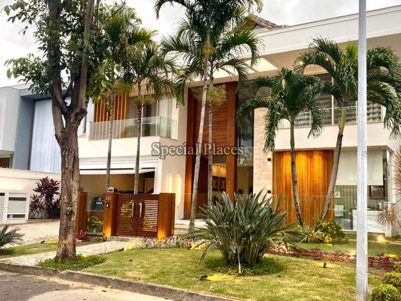 Conheça fachada final do imóvel - Casa em Condomínio 7 quartos à venda Barra da Tijuca, Rio de Janeiro - R$ 5.950.000 - BAC4527 - 28 fachada final