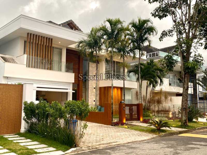 Conheça fachada do imóvel - Casa em Condomínio 7 quartos à venda Barra da Tijuca, Rio de Janeiro - R$ 5.950.000 - BAC4527 - 3 fachada