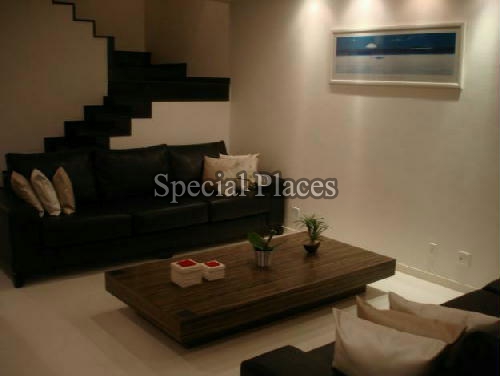 Conheça SALA DE ESTAR 1 do imóvel - Casa À Venda no Condomínio Barra, Rio Mar - Barra da Tijuca - Rio de Janeiro - RJ - BAC4563 - 3 SALA DE ESTAR 1