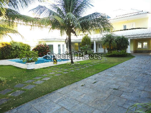 Conheça FACHADA do imóvel - Casa À Venda no Condomínio Barra, Mansões - Barra da Tijuca - Rio de Janeiro - RJ - BAC4611 - 1 FACHADA