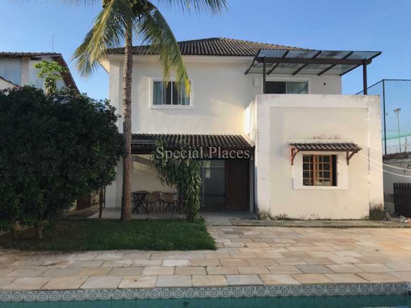 Conheça FACHADA FUNDOS do imóvel - Casa À Venda no Condomínio Barra, Rio Mar - Barra da Tijuca - Rio de Janeiro - RJ - BAC4701 - 8 FACHADA FUNDOS