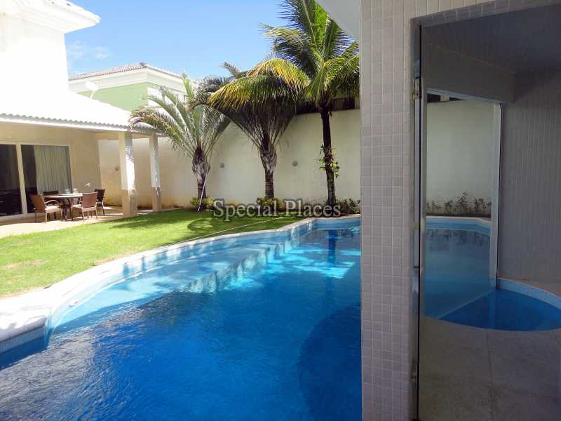 Conheça PISCINA do imóvel - Casa À Venda no Condomínio Barra, Santa Mônica Jardins - Barra da Tijuca - Rio de Janeiro - RJ - BAC4703 - 5 PISCINA