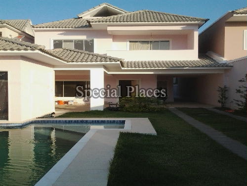 Conheça FACHADA do imóvel - Casa À Venda no Condomínio Recreio, Mare Rosso - Recreio dos Bandeirantes - Rio de Janeiro - RJ - BAC4713 - 1 FACHADA