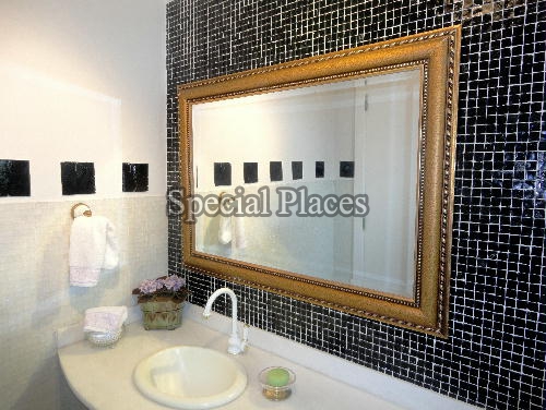 Conheça LAVABO do imóvel - Casa À Venda no Condomínio Barra, Crystal Lake - Barra da Tijuca - Rio de Janeiro - RJ - BAC4877 - 15 LAVABO