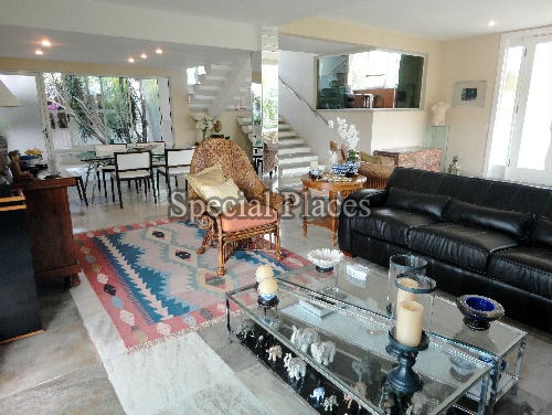 Conheça SALAO do imóvel - Casa À Venda no Condomínio Barra, Crystal Lake - Barra da Tijuca - Rio de Janeiro - RJ - BAC4877 - 10 SALAO