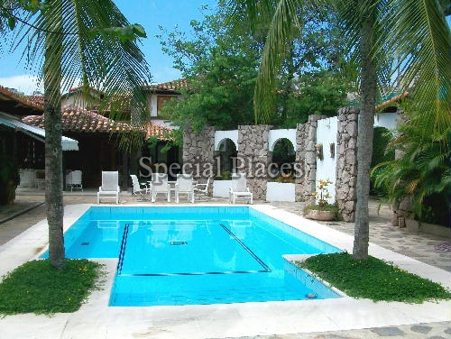 Conheça FACHADA do imóvel - Casa À Venda no Condomínio Barra, Porto dos Cabritos - Barra da Tijuca - Rio de Janeiro - RJ - BAC4959 - 1 FACHADA