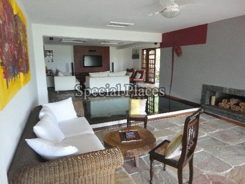 Conheça SALAO do imóvel - Casa À Venda no Condomínio Itanhangá, Jardim - Itanhangá - Rio de Janeiro - RJ - BAC4975 - 15 SALAO