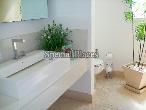 Conheça LAVABO do imóvel - Casa À Venda no Condomínio Barra, Villaggio Felicitá - Barra da Tijuca - Rio de Janeiro - RJ - BAC5030 - 11 LAVABO
