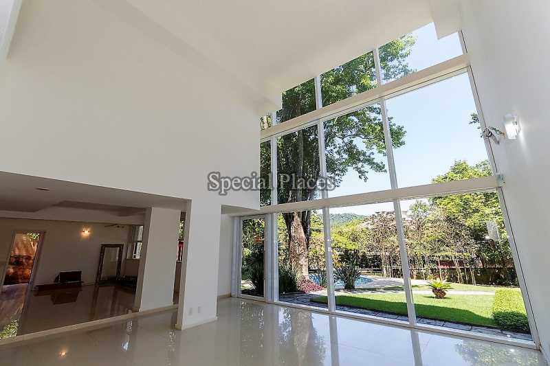Conheça Salão do imóvel - Casa À Venda no Condomínio Itanhangá, Jardim - Itanhangá - Rio de Janeiro - RJ - BAC5035 - 15 Salão