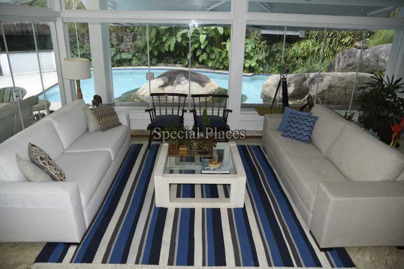 Conheça 8 sala estar do imóvel - Casa À Venda no Condomínio Itanhangá, Bosque Itanhangá - Itanhangá - Rio de Janeiro - RJ - BAC5037 - 9 8 sala estar