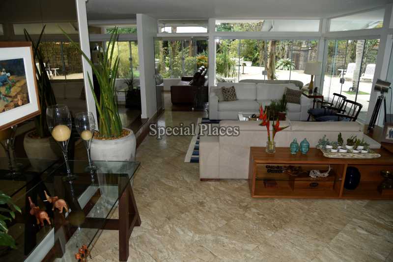 Conheça 9 sala estar do imóvel - Casa À Venda no Condomínio Itanhangá, Bosque Itanhangá - Itanhangá - Rio de Janeiro - RJ - BAC5037 - 10 9 sala estar