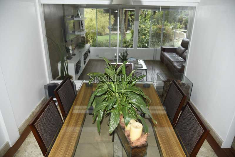 Conheça 10 sala jantar do imóvel - Casa À Venda no Condomínio Itanhangá, Bosque Itanhangá - Itanhangá - Rio de Janeiro - RJ - BAC5037 - 11 10 sala jantar