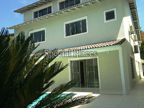 Conheça FACHADA 3 do imóvel - Casa À Venda no Condomínio Barra, Santa Mônica Residências - Barra da Tijuca - Rio de Janeiro - RJ - BAC5060 - 25 FACHADA 3