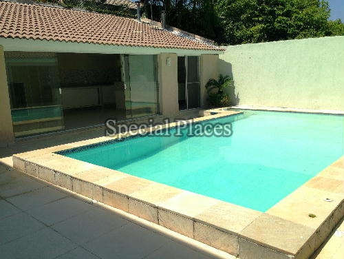 Conheça PISCINA 1 do imóvel - Casa À Venda no Condomínio Barra, Santa Mônica Residências - Barra da Tijuca - Rio de Janeiro - RJ - BAC5060 - 5 PISCINA 1