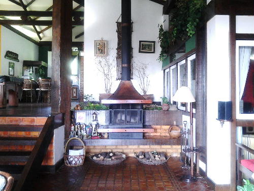 Conheça LAREIRA do imóvel - Casa em Condomínio Itanhangá, Colina do Itanhangá, Itanhangá, Rio de Janeiro, RJ À Venda, 2 Quartos, 450m² - BAC5109 - 18 LAREIRA