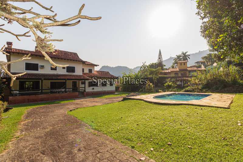 Conheça fachada do imóvel - Casa em Condomínio 4 quartos à venda Itanhangá, Rio de Janeiro - R$ 3.500.000 - BAC1906 - 1 fachada