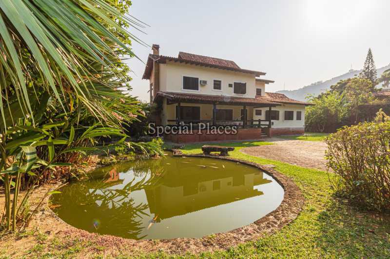 Conheça fachada principal do imóvel - Casa em Condomínio 4 quartos à venda Itanhangá, Rio de Janeiro - R$ 3.500.000 - BAC1906 - 4 fachada principal