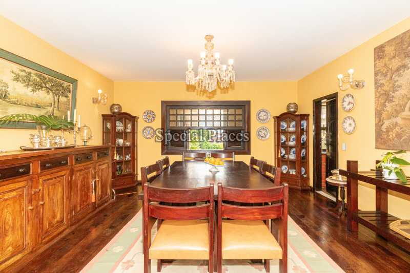 Conheça sala de jantar do imóvel - Casa em Condomínio 4 quartos à venda Itanhangá, Rio de Janeiro - R$ 3.500.000 - BAC1906 - 13 sala de jantar