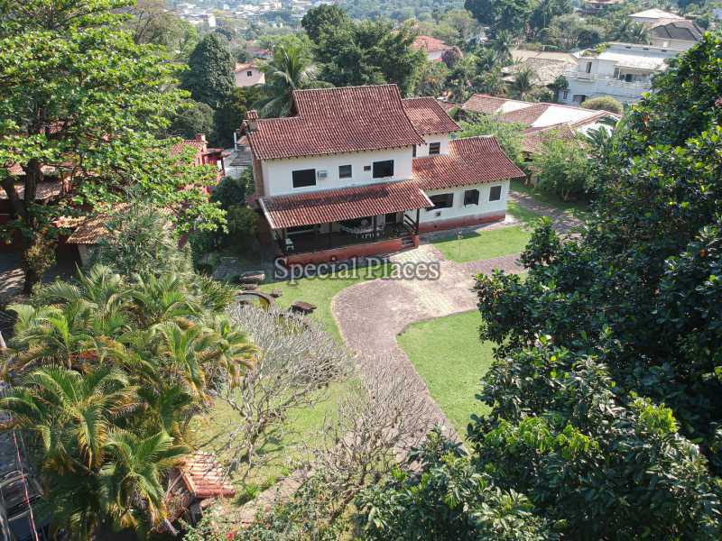Conheça vista drone do imóvel - Casa em Condomínio 4 quartos à venda Itanhangá, Rio de Janeiro - R$ 3.500.000 - BAC1906 - 28 vista drone