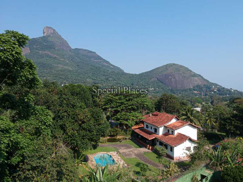 Conheça vista drone do imóvel - Casa em Condomínio 4 quartos à venda Itanhangá, Rio de Janeiro - R$ 3.500.000 - BAC1906 - 30 vista drone