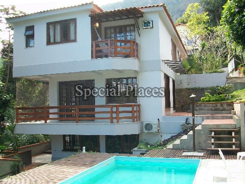 Conheça FACHADA do imóvel - Casa À Venda no Condomínio Itanhangá, Bosque Itanhangá - Itanhangá - Rio de Janeiro - RJ - BAC5123 - 1 FACHADA