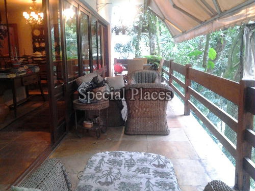 Conheça VARANDAO do imóvel - Casa em Condomínio São Conrado, Povoado das Canoas, São Conrado, Rio de Janeiro, RJ À Venda, 6 Quartos, 350m² - BAC5148 - 3 VARANDAO