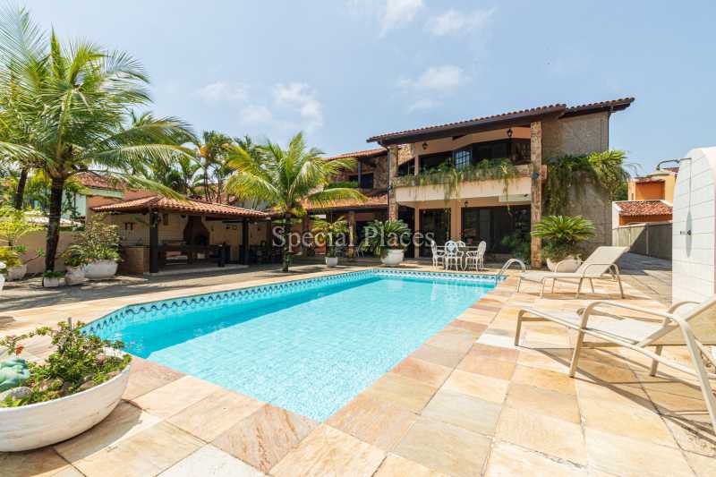 Conheça FACHADA do imóvel - Casa em Condomínio 5 quartos à venda Barra da Tijuca, Rio de Janeiro - R$ 4.440.000 - BAC5162 - 1 FACHADA