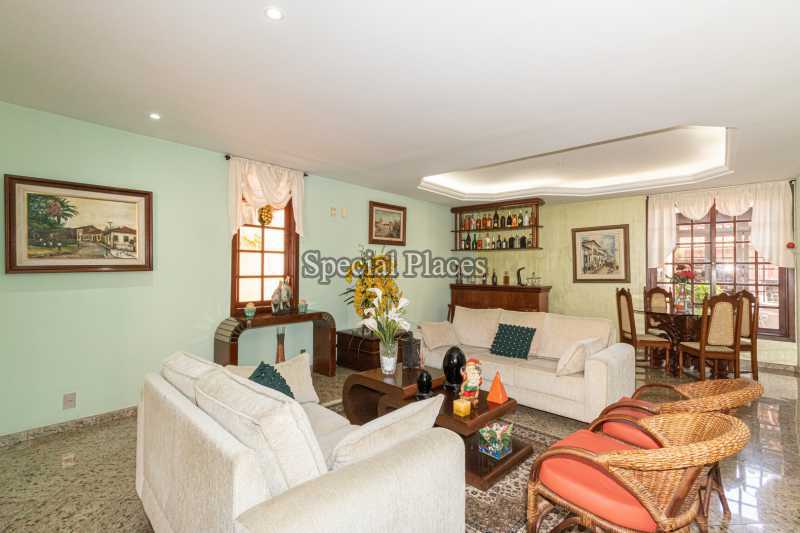Conheça SALA do imóvel - Casa em Condomínio 5 quartos à venda Barra da Tijuca, Rio de Janeiro - R$ 4.440.000 - BAC5162 - 8 SALA