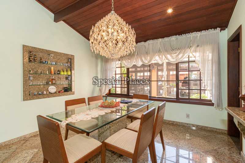 Conheça SALA DE JANTAR do imóvel - Casa em Condomínio 5 quartos à venda Barra da Tijuca, Rio de Janeiro - R$ 4.440.000 - BAC5162 - 10 SALA DE JANTAR