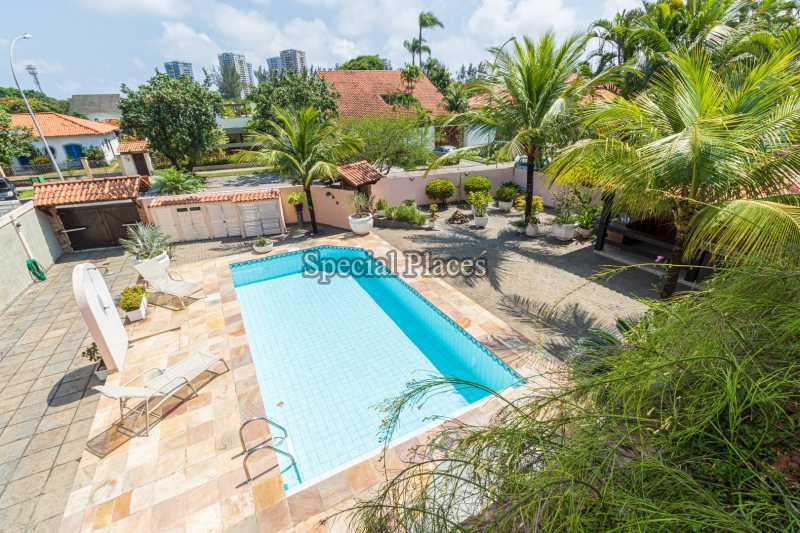 Conheça VISTA TOTAL PISCINA do imóvel - Casa em Condomínio 5 quartos à venda Barra da Tijuca, Rio de Janeiro - R$ 4.440.000 - BAC5162 - 4 VISTA TOTAL PISCINA