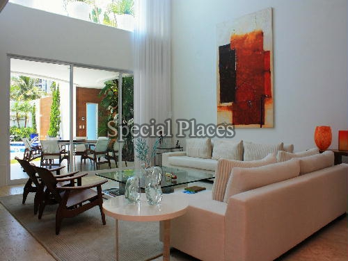 Conheça SALA ESTAR 2 do imóvel - Casa À Venda no Condomínio Barra, Sernambetiba Jardim Marapendi - Barra da Tijuca - Rio de Janeiro - RJ - BAC5195 - 14 SALA ESTAR 2