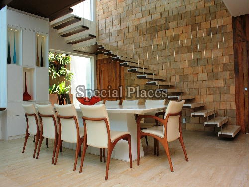 Conheça SALA JANTAR do imóvel - Casa À Venda no Condomínio Barra, Sernambetiba Jardim Marapendi - Barra da Tijuca - Rio de Janeiro - RJ - BAC5195 - 16 SALA JANTAR