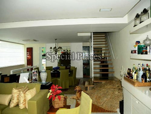 Conheça SALAO do imóvel - Casa em Condomínio São Conrado, São Conrado, Rio de Janeiro, RJ À Venda, 3 Quartos, 600m² - BAC5236 - 5 SALAO