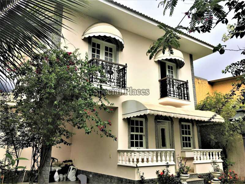 Conheça fachada do imóvel - Casa À Venda no Condomínio Barra, Barrinha, Amaba - Barra da Tijuca - Rio de Janeiro - RJ - BAC5254 - 1 fachada