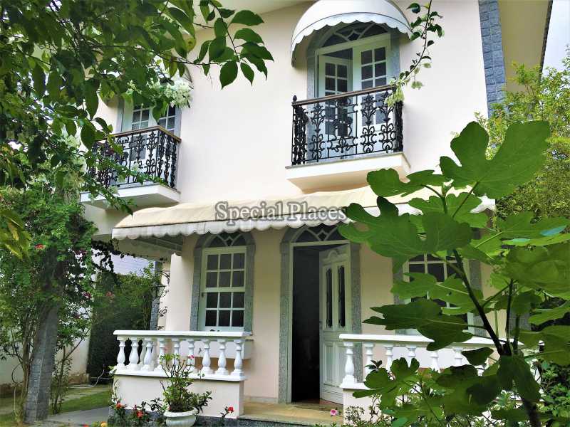 Conheça fachada do imóvel - Casa À Venda no Condomínio Barra, Barrinha, Amaba - Barra da Tijuca - Rio de Janeiro - RJ - BAC5254 - 3 fachada