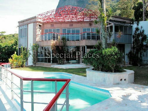 Conheça FACHADA do imóvel - Casa em Condomínio 5 quartos à venda São Conrado, Rio de Janeiro - R$ 27.000.000 - BAC5367 - 1 FACHADA