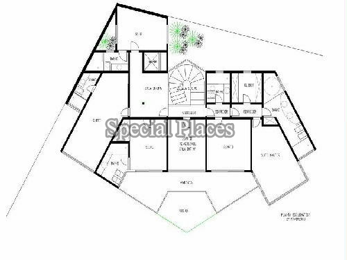 Conheça PLANTA QUARTOS do imóvel - Casa em Condomínio 5 quartos à venda São Conrado, Rio de Janeiro - R$ 27.000.000 - BAC5367 - 18 PLANTA QUARTOS