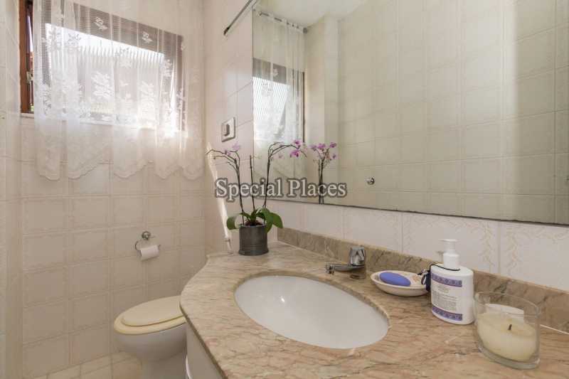 Conheça LAVABO do imóvel - Casa À Venda no Condomínio Joatinga - Joá - Rio de Janeiro - RJ - BAC5390 - 12 LAVABO
