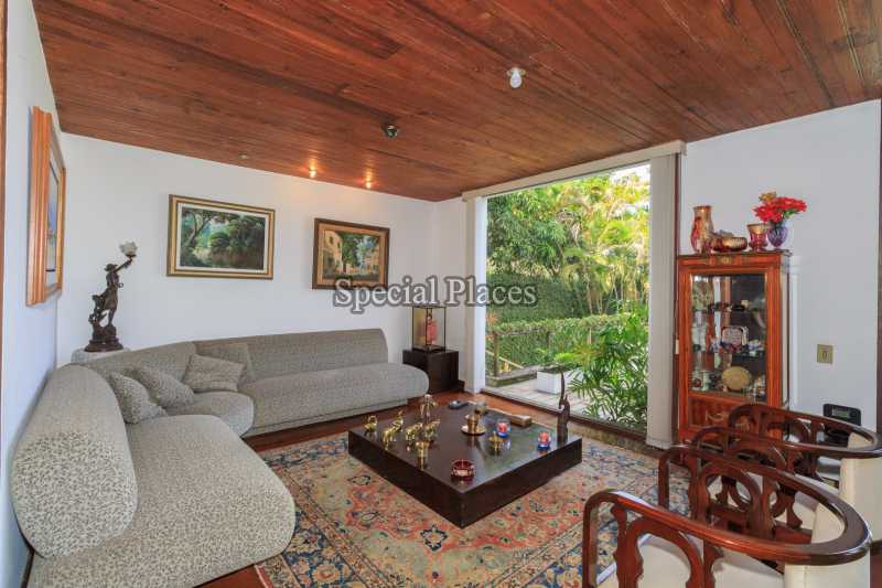 Conheça LIVING do imóvel - Casa À Venda no Condomínio Joatinga - Joá - Rio de Janeiro - RJ - BAC5390 - 9 LIVING
