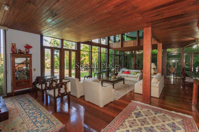 Conheça SALÃO do imóvel - Casa À Venda no Condomínio Joatinga - Joá - Rio de Janeiro - RJ - BAC5390 - 8 SALÃO