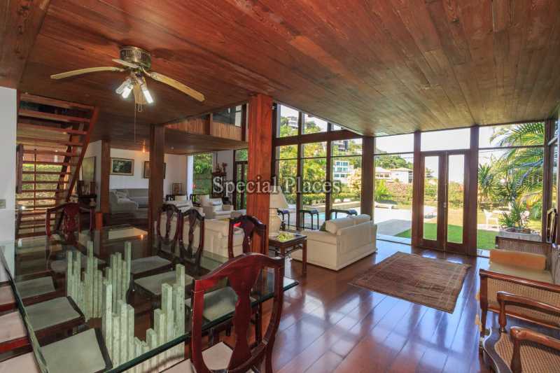 Conheça SALA DE JANTAR do imóvel - Casa À Venda no Condomínio Joatinga - Joá - Rio de Janeiro - RJ - BAC5390 - 11 SALA DE JANTAR