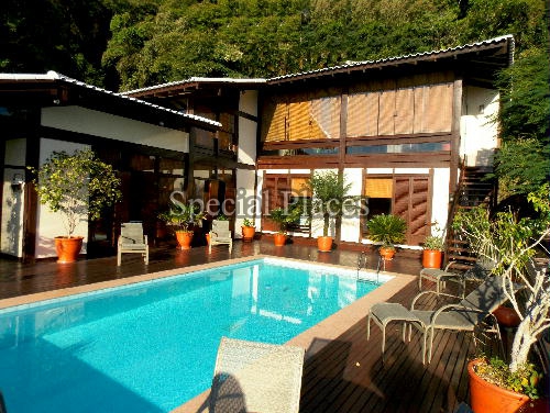Conheça FACHADA do imóvel - Casa em Condomínio Itanhangá, Portinho do Massarú, Itanhangá, Rio de Janeiro, RJ À Venda, 4 Quartos, 712m² - BAC5434 - 1 FACHADA