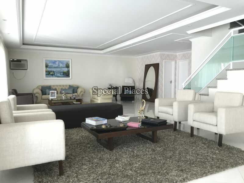 Conheça SALÃO do imóvel - Casa em Condomínio Recreio, Mountain Green, Recreio dos Bandeirantes, Rio de Janeiro, RJ À Venda, 5 Quartos, 600m² - BAC5470 - 13 SALÃO