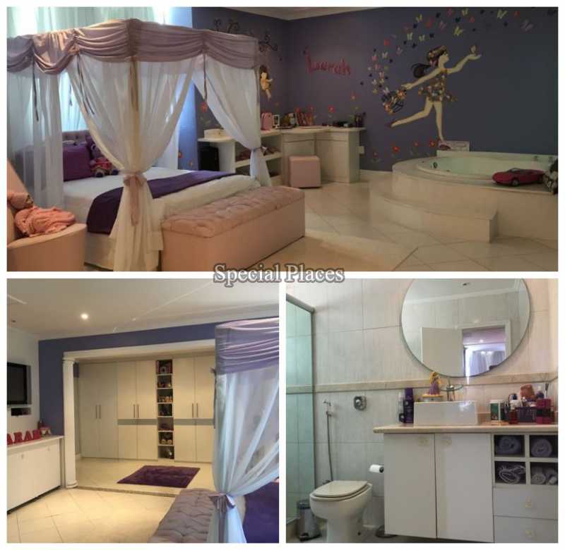Conheça SUÍTE MASTER do imóvel - Casa em Condomínio Recreio, Mountain Green, Recreio dos Bandeirantes, Rio de Janeiro, RJ À Venda, 5 Quartos, 600m² - BAC5470 - 15 SUÍTE MASTER