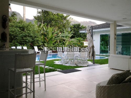 Conheça VARANDA INTEGRADA do imóvel - Casa em Condomínio Itanhangá, Reserva, Itanhangá, Rio de Janeiro, RJ À Venda, 5 Quartos, 1374m² - BAC5652 - 14 VARANDA INTEGRADA