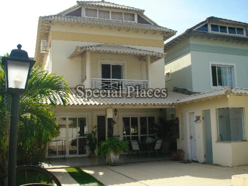 Conheça FACHADA do imóvel - Casa À Venda no Condomínio Recreio, Alvorada da Barra - Recreio dos Bandeirantes - Rio de Janeiro - RJ - BAC5719 - 1 FACHADA