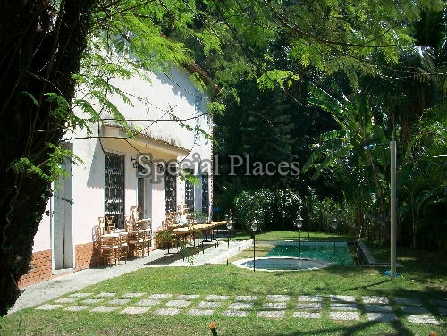 Conheça FACHADA TRAZEIRA do imóvel - Casa em Condomínio São Conrado, São Conrado, Rio de Janeiro, RJ À Venda, 5 Quartos, 400m² - BAC5755 - 1 FACHADA TRAZEIRA